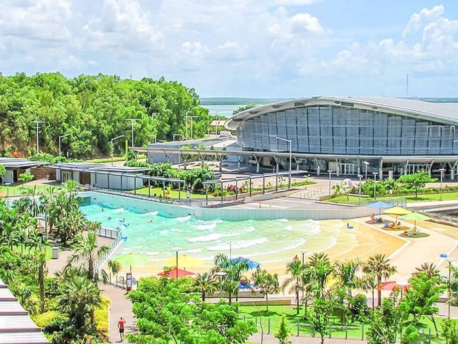 Zen88 Esplanade: 3-Br Luxury Suite Near Waterfront 达尔文 外观 照片